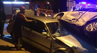 Denizli'de Trafik Kazası: 5 Yaralı