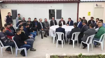 Vali Yazıcı Marangoz Esnafını Ziyaret Etti