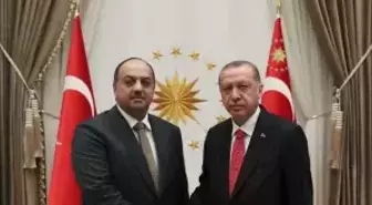 Cumhurbaşkanı Erdoğan, Katar Savunma Bakanını Kabul Etti