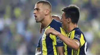 Milli Takımda Sakatlanan Fenerbahçeli Slimani'nin Durumu Ciddi Değil