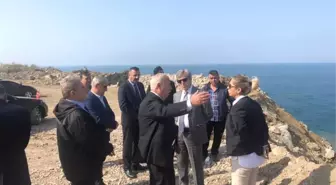 Vali Çınar, Hafriyat Döküm Alanını İnceledi