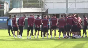 Trabzonspor'da, Büyükşehir Belediyesi Erzurumspor Maçı Hazırlıkları