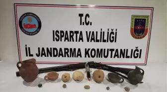 Isparta'da Tunç Çağı'na Ait 12 Parça Tarihi Eser Ele Geçirildi