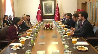 Kılıçdaroğlu, Avrupa Parlamentosu Türkiye Raportörü Kati Piri ile Görüştü