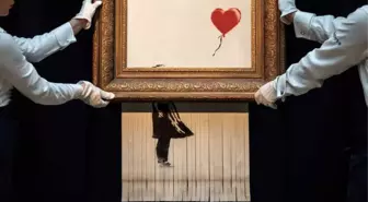 Banksy: Kendini Parçalayan Resim Planladığımız Gibi Olmadı