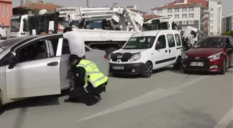 Kulu'da Trafik Güvenliği Uygulaması Yapıldı