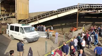 Maden Taşıma Bandına Sıkışan İşçi Öldü