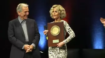 Video | Lumiere Ödülü'nü Alan ABD'li Jane Fonda'dan Fransızca Şarkı Sürprizi