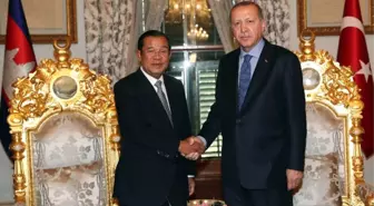 Cumhurbaşkanı Erdoğan, Kamboçya Başbakanı Hun Sen'i Kabul Etti