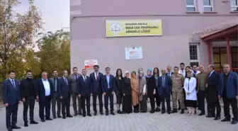 Düzeltme) Aşkale'de İki Okul İki Kütüphane Açılışı