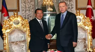 Erdoğan Kamboçya Başbakanını Kabul Etti