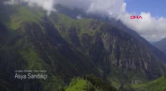 Rize Kaçkar Dağı'nda Piyanoyla Klip