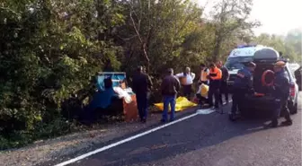 Baba ile Oğulu Trafik Kazası Ayırdı