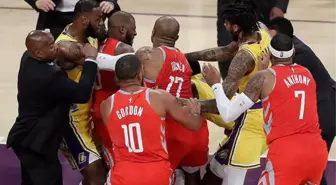 Los Angeles Lakers-Houston Rockets Maçında Çıkan Kavganın Faturası Belli Oldu