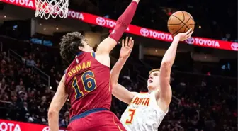 Milli Basketbolcu Cedi Osman, Cleveland'ın Atlanta'ya 133-111 Mağlup Olduğu Maçta 12 Sayı Kaydetti