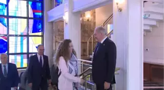 Ahed Tamimi, Mevlüt Uysal'ı Ziyaret Etti