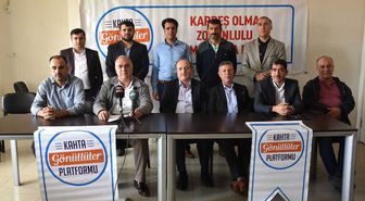 Kahta Gönüllüler Platformu Krizi Bahane Eden Fırsatçıları Kınadı