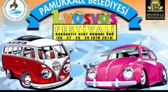 1. Vosvos Festivali 26 Ekim de Pamukkale'de Başlayacak