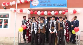 İş Adamı Sabri Özel'in Annesi Adına Yaptırdığı Ortaokul Hizmete Açıldı