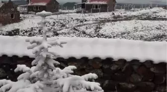 Ankara'ya Mevsimin İlk Karı Yağdı