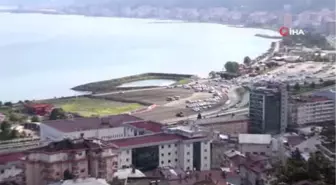 Rize'nin Sahil Otoparkı ve Toplu Taşıma Merkezi Açıldı