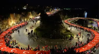 Antalya'da Cumhuriyet Coşkusu Meydanlara Sığmadı