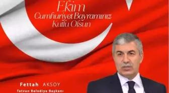 Başkan Aksoy'dan 29 Ekim Cumhuriyet Bayramı Mesajı