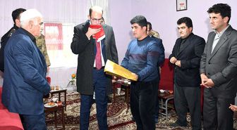 Kaymakam Türkmen'den Şehit Ailesine Ziyaret