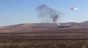 Süleyman Şah Türbesi Yakınındaki Sınır Karakoluna Saldırı... Yükselen Dumanlar Kamerada