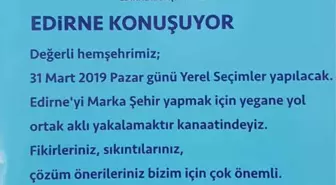 AK Parti Edirne İl Başkanlığı 'Fikir Hattı' Kurdu