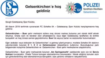 Galatasaray-Schalke Maçı Öncesi Dikkat Çeken Uyarı: Yüksek Riskli!