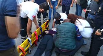 Hafif Ticari Aracın Çarptığı Kadın Yaralandı