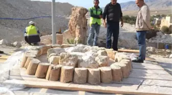 Hasankeyf'te İki Cami Minaresinin Taşınma İşleminde Sona Yaklaşıldı