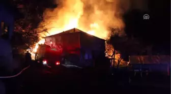 Kastamonu'da Ev Yangını