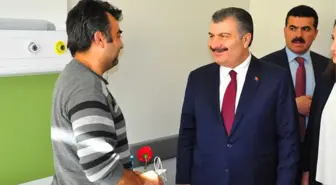 Sağlık Bakanı Koca, Manisa Şehir Hastanesini İnceledi