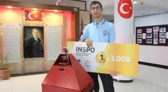 Türk Öğrencinin Robotu 386 Proje Arasında Birinci Oldu