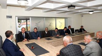 Şehit Ailelerinden Kaymakam Türkmen'e Ziyaret