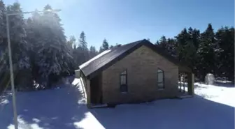 Uludağ'da Lüks Tuvaletler Villayı Andırıyor