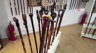 Kültür ve Turizm Bakanı Nuri Ersoy'un Eşi Pervin Ersoy, Devrek Bastonuna Hayran Kaldı