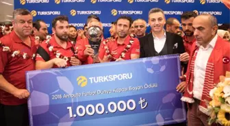 Ampute Futbol Milli Takımı'na 1 Milyon TL Ödül