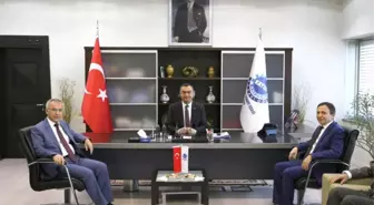 Erü Rektörü Prof. Dr. Çalış Kayso 'Yu Ziyaret Etti