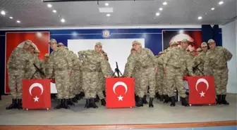 Kozluk'ta 40 Güvenlik Korucusu Yemin Ederek Göreve Başladı