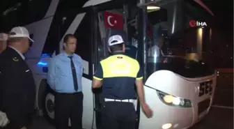 Trafik Polisinden Şalgamlı Kış Denetimi