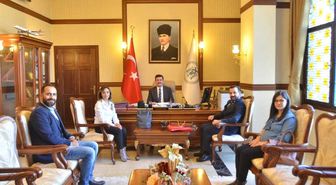 Erzincan Barosu, Erzincan Valiliği'ni Ziyaret Etti