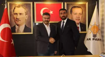 Aday Adayı Eşin, Ekibiyle Birlikte AK Parti İl Başkanlığı'na Ziyaret Etti