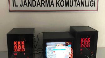 Balıkesir'de 3 Kumar Makinesi Ele Geçirildi