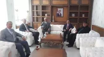 Muş MHP İl Başkanı Kaymakam Yalçın'ı Ziyaret Etti