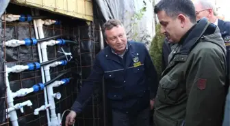 Biyoyakıtla Isınan Köyü Bakan Pakdemirli Ziyaret Etti