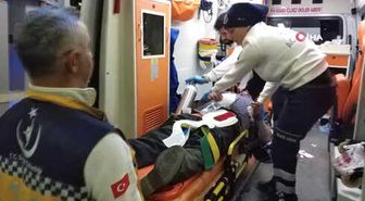 Düğünden Dönerken Kazada Ağır Yaralandı