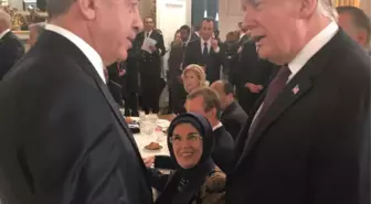 Erdoğan Trump'la Görüştü